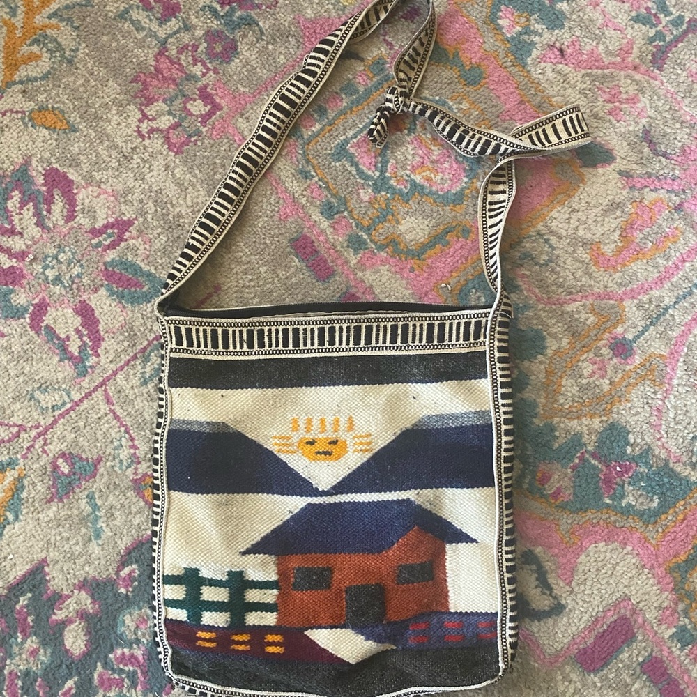 Boho handmade bag